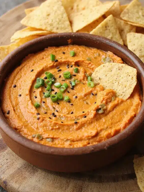 savory fusion korean kimchi dip