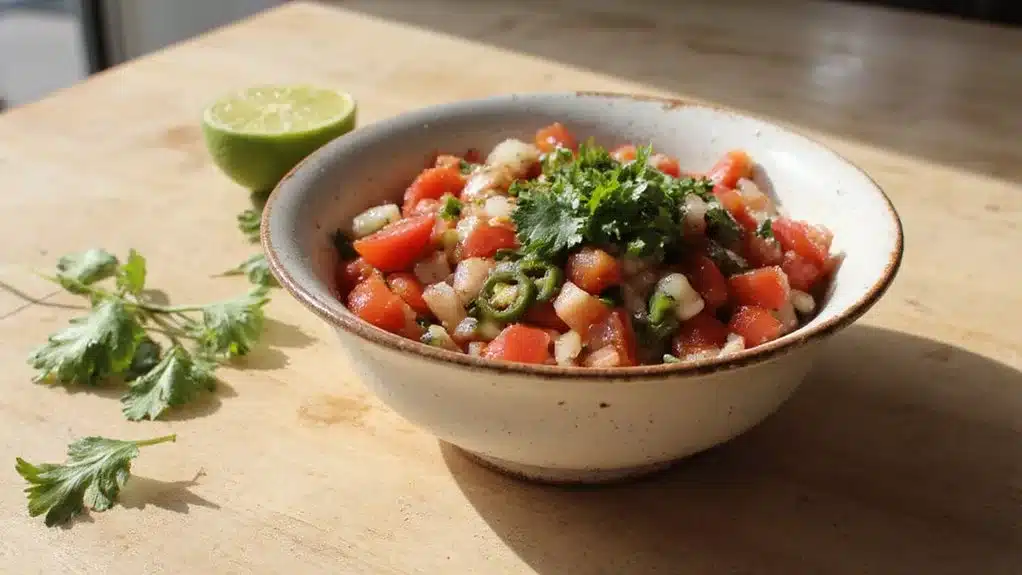 simple fresh flavorful condiment
