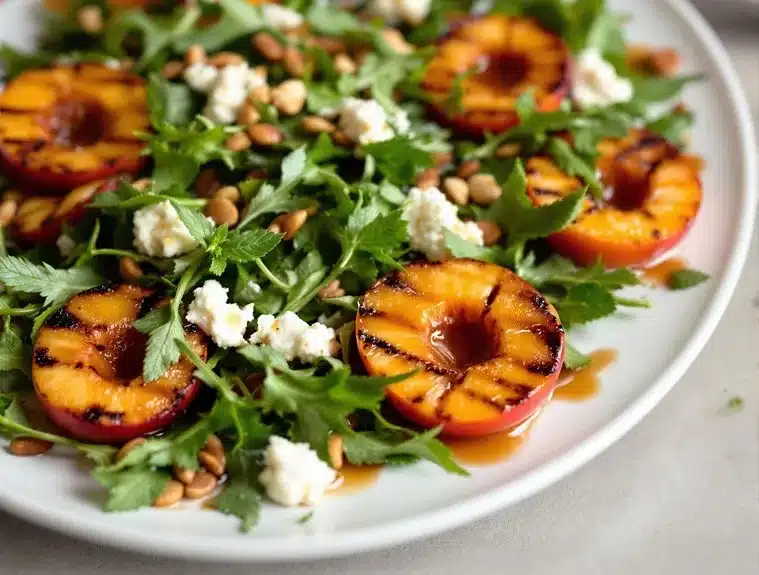 summery seasonal fresh flavorful salad