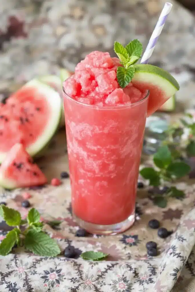 Watermelon Mint Slushie