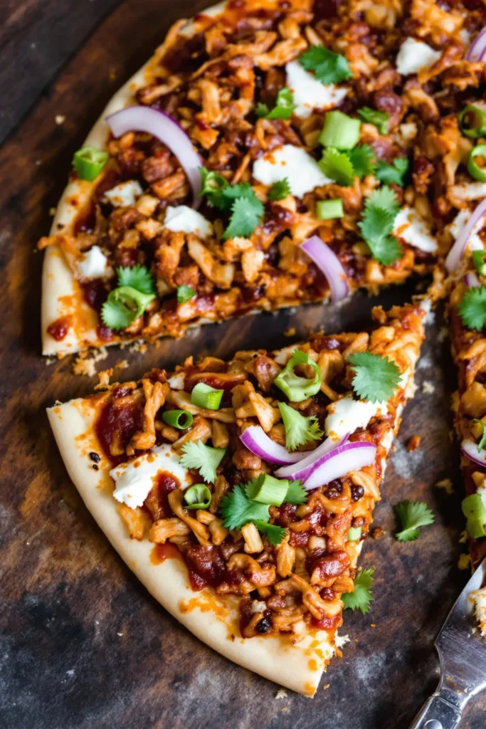 BBQ Pulled Pork Pizza 3