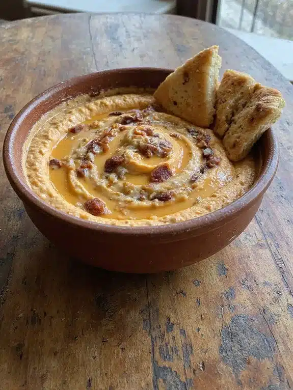 caramelized onions elevate humble dip