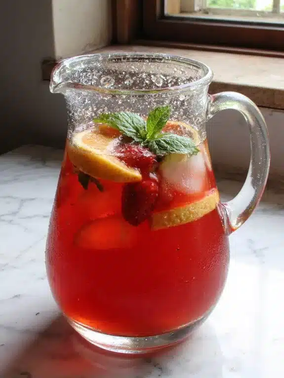 chilled customized frozen effervescent fruit punch