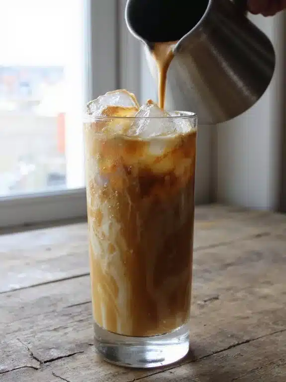 espresso based iced latte preparation instructions