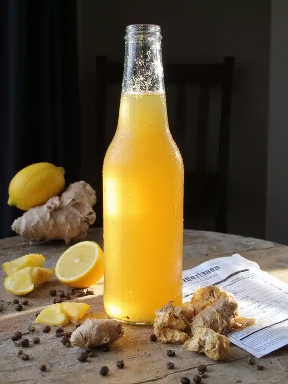 homemade ginger beer healthy and natural