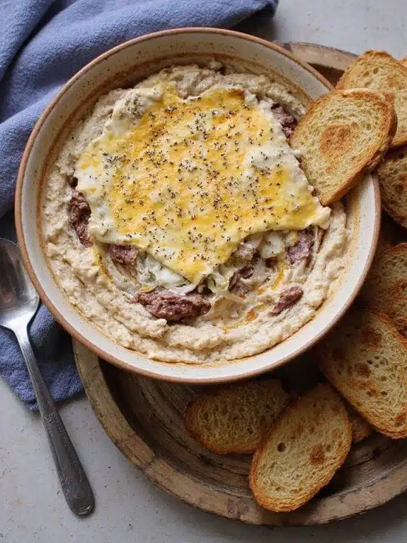 indulgent reuben sandwich dip