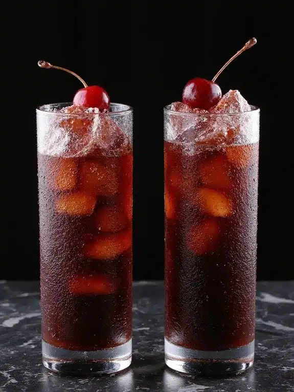 irresistible frozen cherry cola treat