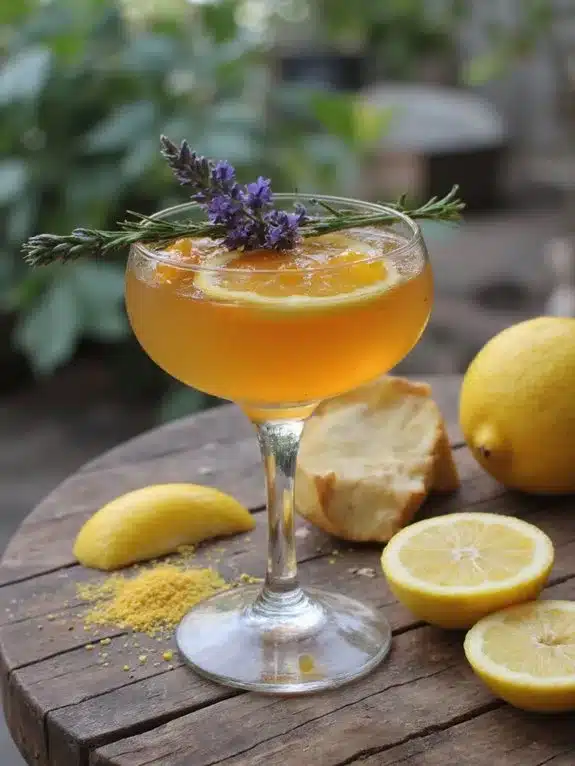 non alcoholic prohibition era cocktail