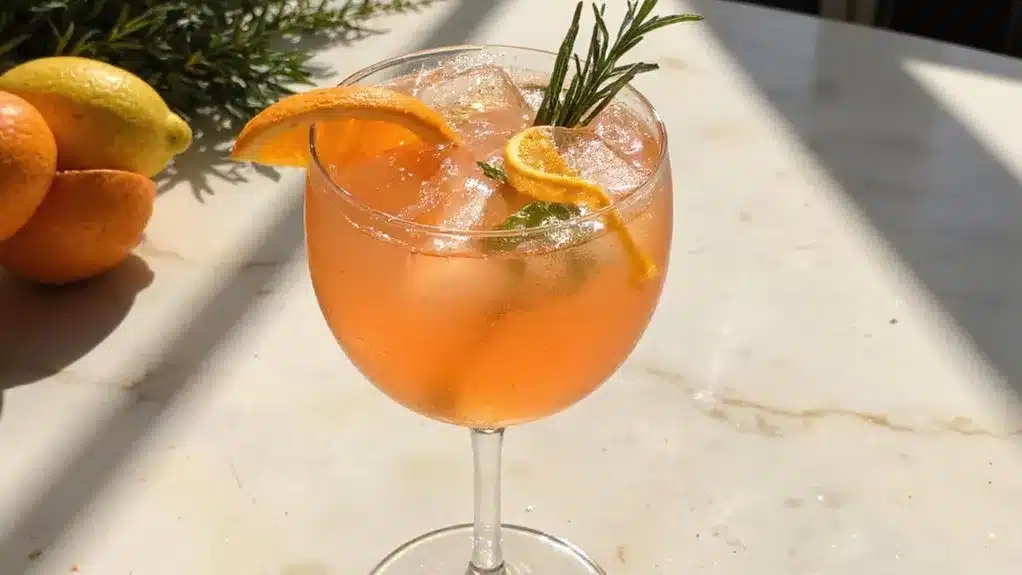 non alcoholic summer refreshing beverage