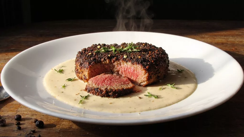 peppery savory sophisticated satisfying