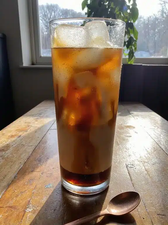 perfectly balanced iced coffee delight