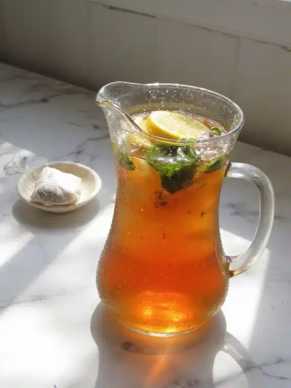 precise temperature controlled steeped chilled tea
