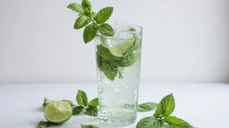 refreshing alcohol free minty summery