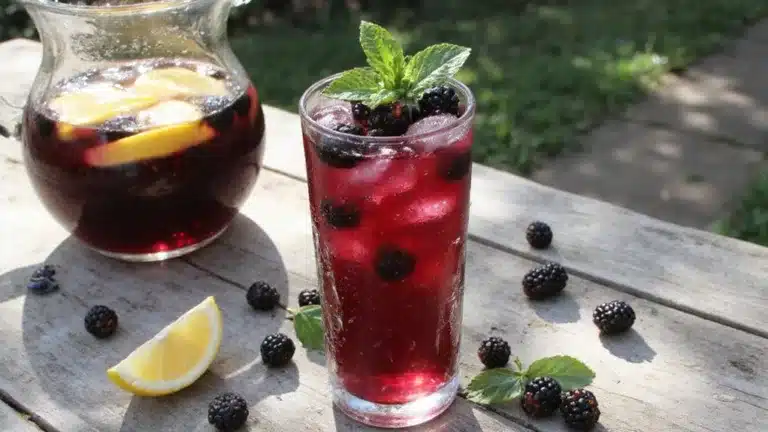 refreshing blackberry infused lemonade recipe