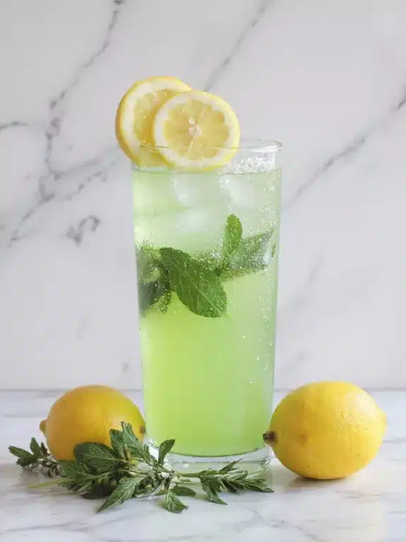 refreshing elegant balanced revitalizing lemonade