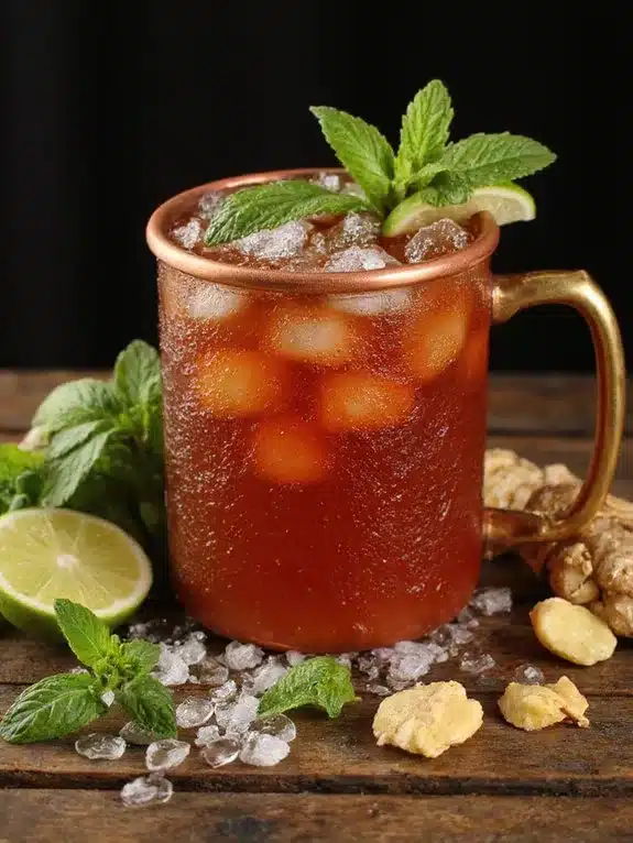 refreshing mocktail mule preparation details