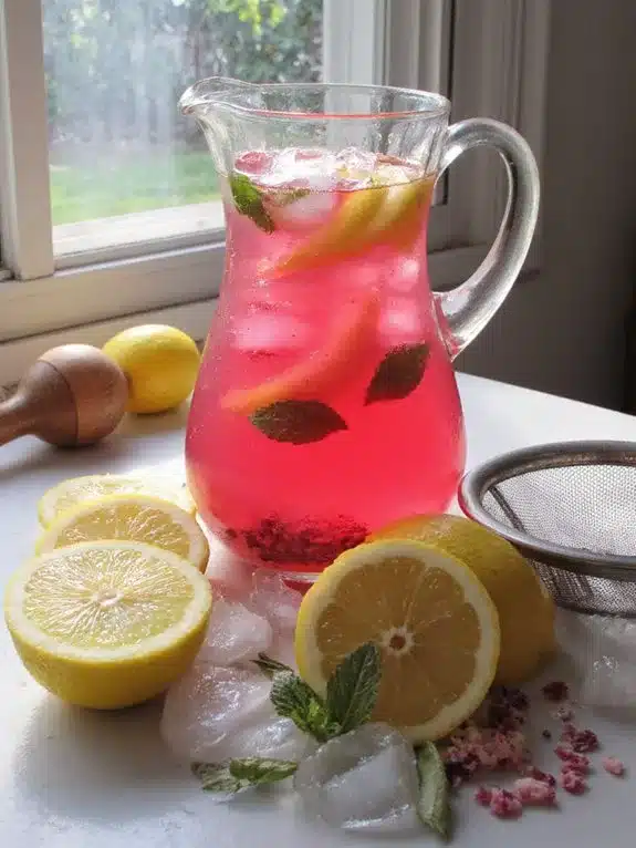 refreshing natural homemade customizable lemonade