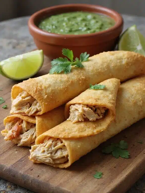 rolling frying preparation serving