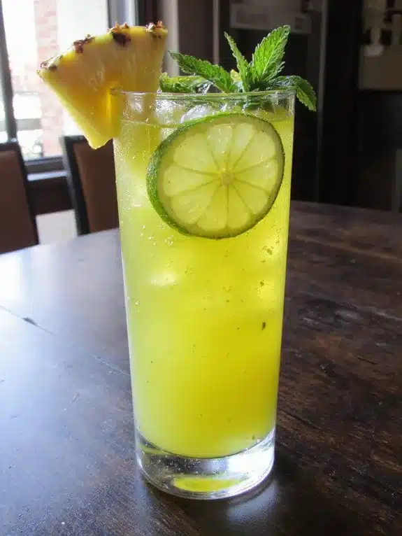 vibrant invigorating sophisticated alcohol free drink