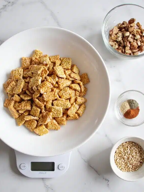 balanced nutritious crunchy snack treat