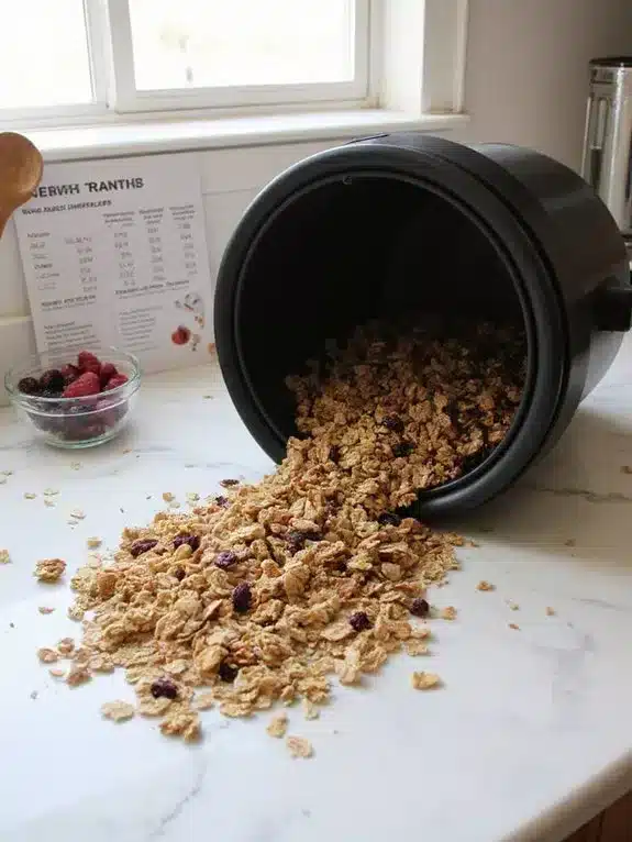 balanced nutritious homemade granola recipe