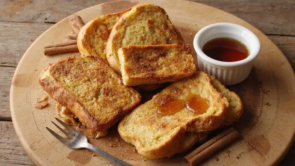 buttery cinnamon coated breakfast delight