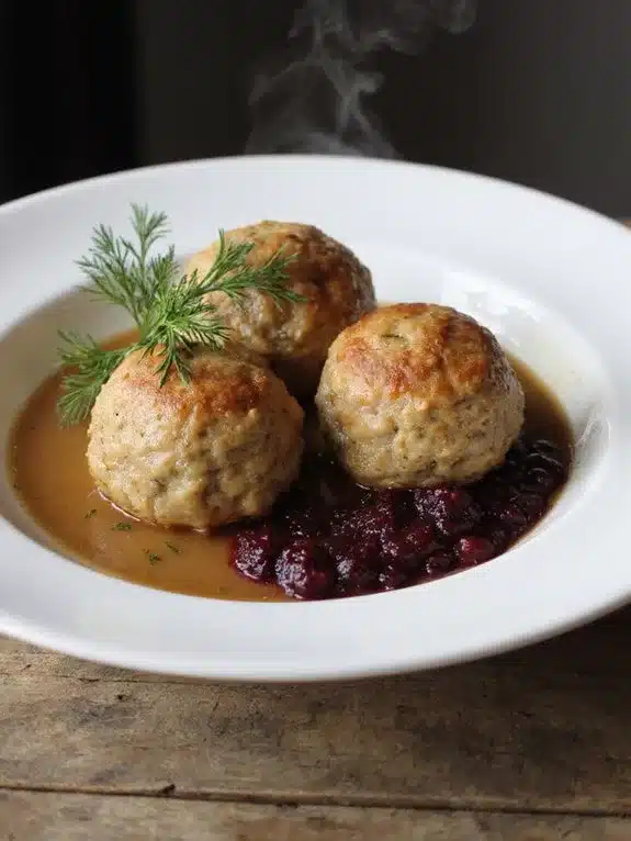 cozy swedish meatball family tradition