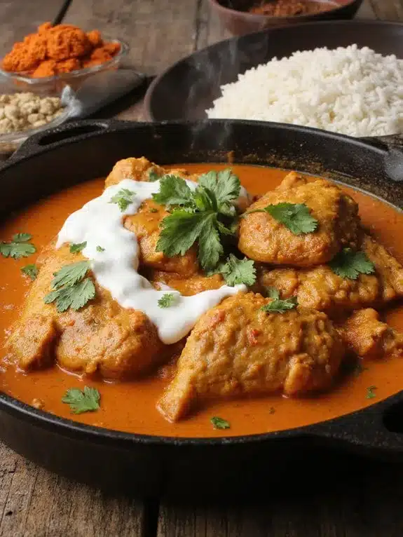creamy tomato based aromatic slow cooked