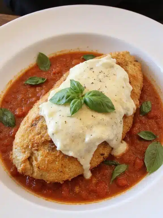 crispy cheesy saucy revolutionized chicken parmesan