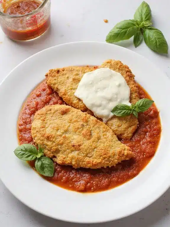 lean high protein cheese coated chicken