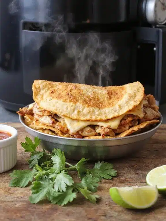 mastering air fryer enchiladas efficiently