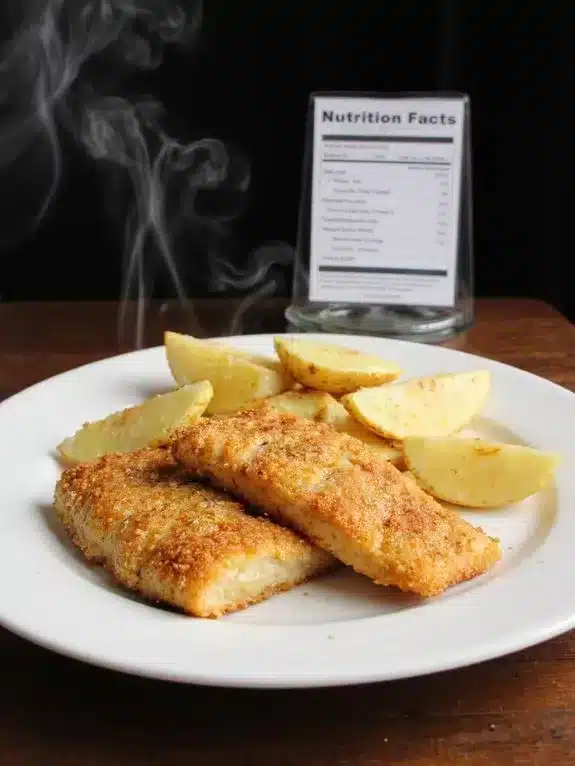 nutritious air fried fish and chips