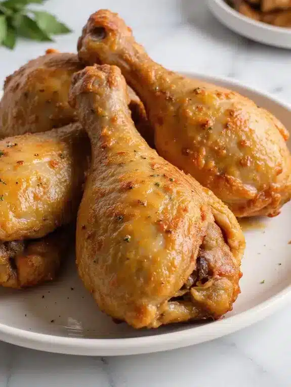 protein rich low carb chicken drumsticks