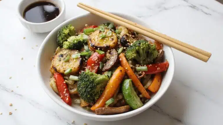 quick easy flavorful veggie stir fry