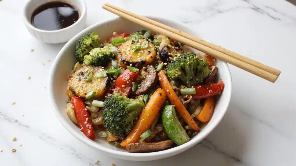 quick easy flavorful veggie stir fry