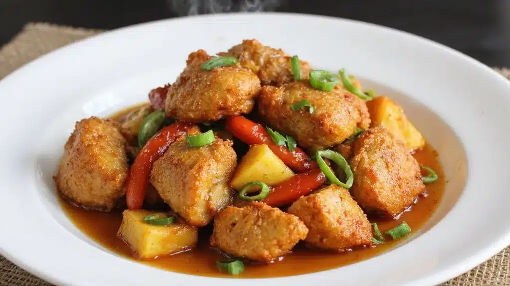 sweet and sour chicken recipe