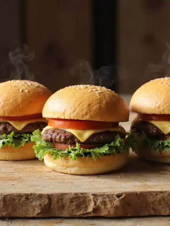 versatile bite sized flavorful customizable burgers