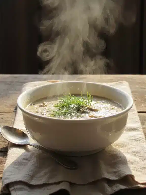 comforting versatile balanced hungarian mushroom soup