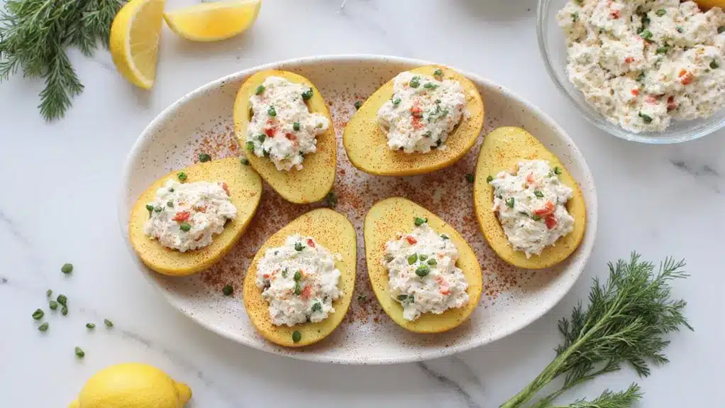 creamy savory avocado crab delight