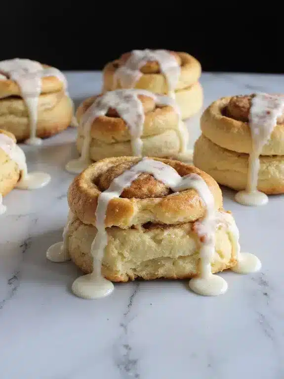 deliciously spooky visually striking cinnamon rolls