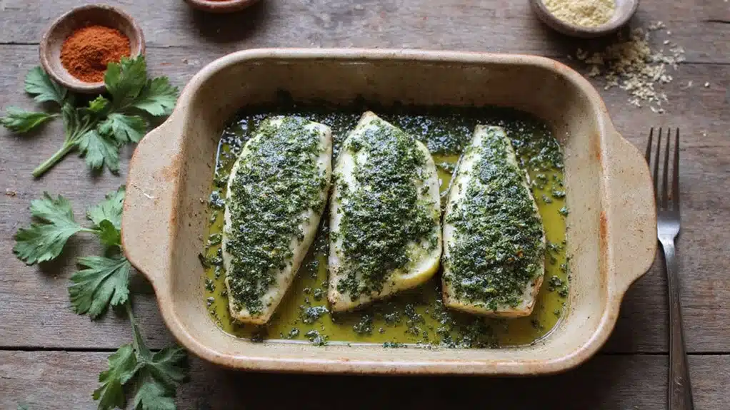 flavorful north african fish dish