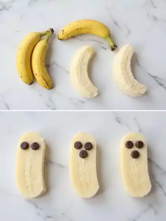 frozen banana ghost popsicle factory
