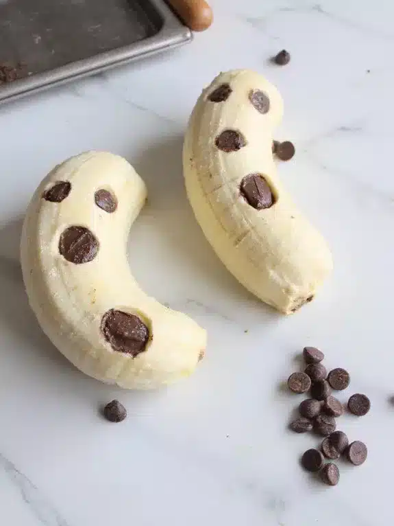 goldilocks of ghostly banana treats