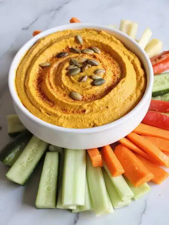 nutrient dense antioxidant rich fiber filled pumpkin hummus