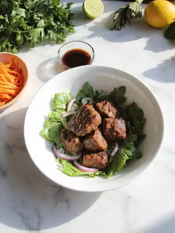 nutritious protein rich low carb meal