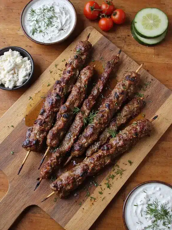 protein rich low carb mediterranean inspired souvlaki