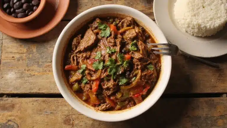 shredded beef stew cuban classic
