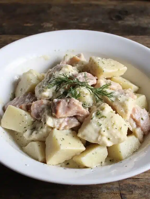 smoky creamy sophisticated backyard barbecue