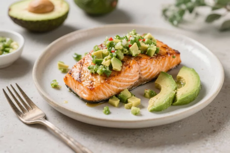 Keto Roasted Salmon With Avocado Salsa – Fresh, Fast, and Satisfying