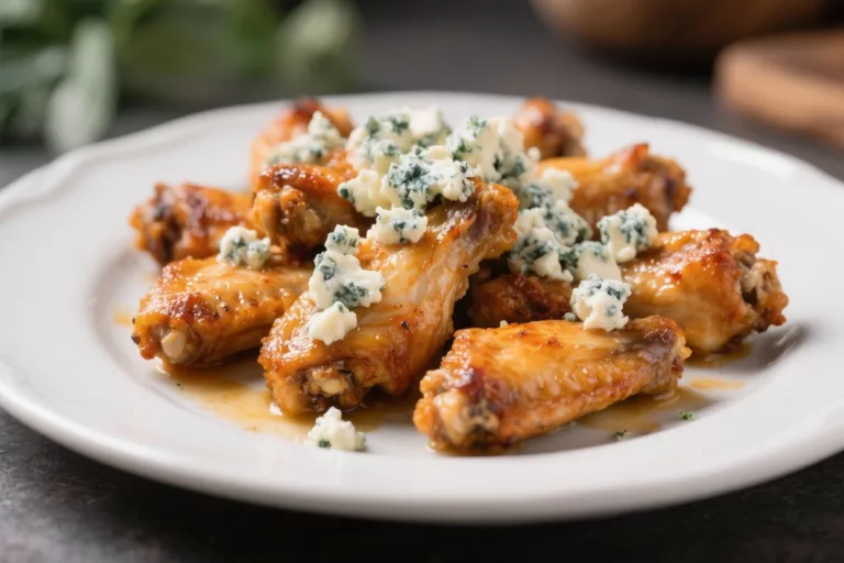 Keto Chicken Wings With Blue Cheese – Crispy, Creamy, and Low-Carb Comfort